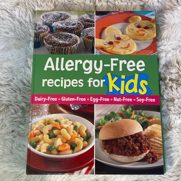 Allergy Free Recipes for Kids Spiral bound Hardback   Cook Book DIY Gift - Picture 1 of 3